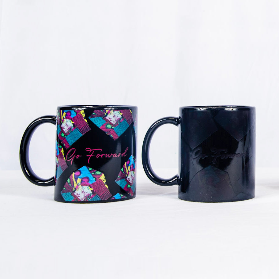 Teevaneinteriors Mug Deal, Coffee Mug, Tea Mug, African Print & Transition - Normal/Magic Mug Black